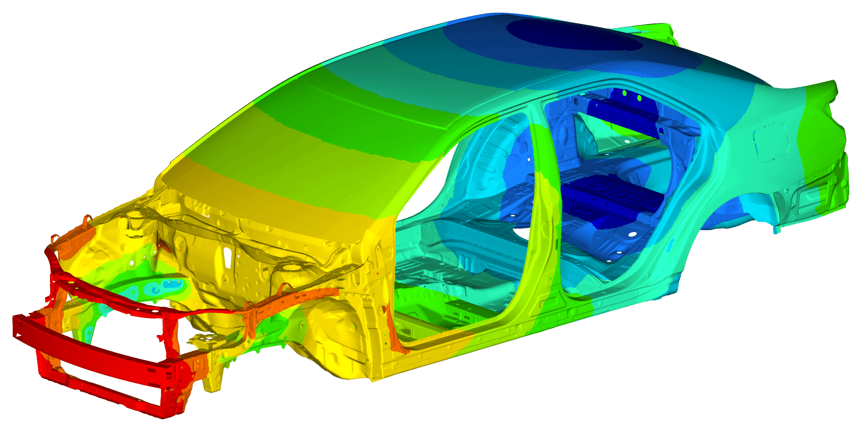 Chassis Noise Harshness and Vibration analysis Simbased