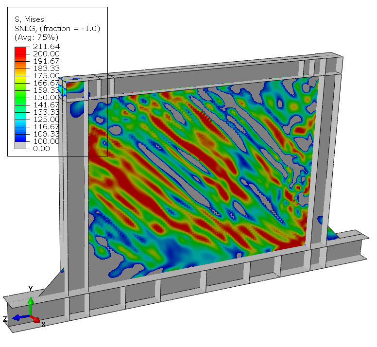 First fracture of Specimen A